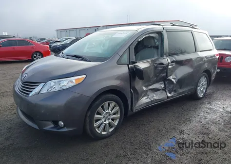 2012 Toyota Sienna Xle 7 Passenger z USA, uszkodzony, nr VIN 5TDDK3DC8CS036084